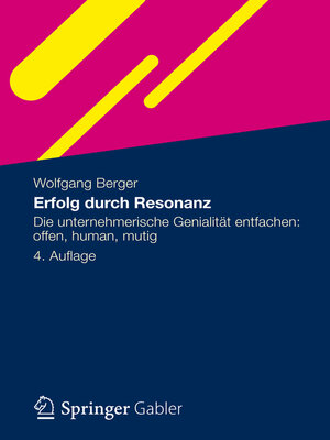 cover image of Erfolg durch Resonanz